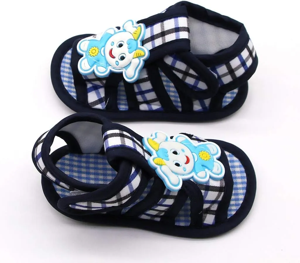 Newborn Baby Girls Lamb Prewalker Soft Sole Sandals Single Shoes Toddler Slip on Shoes