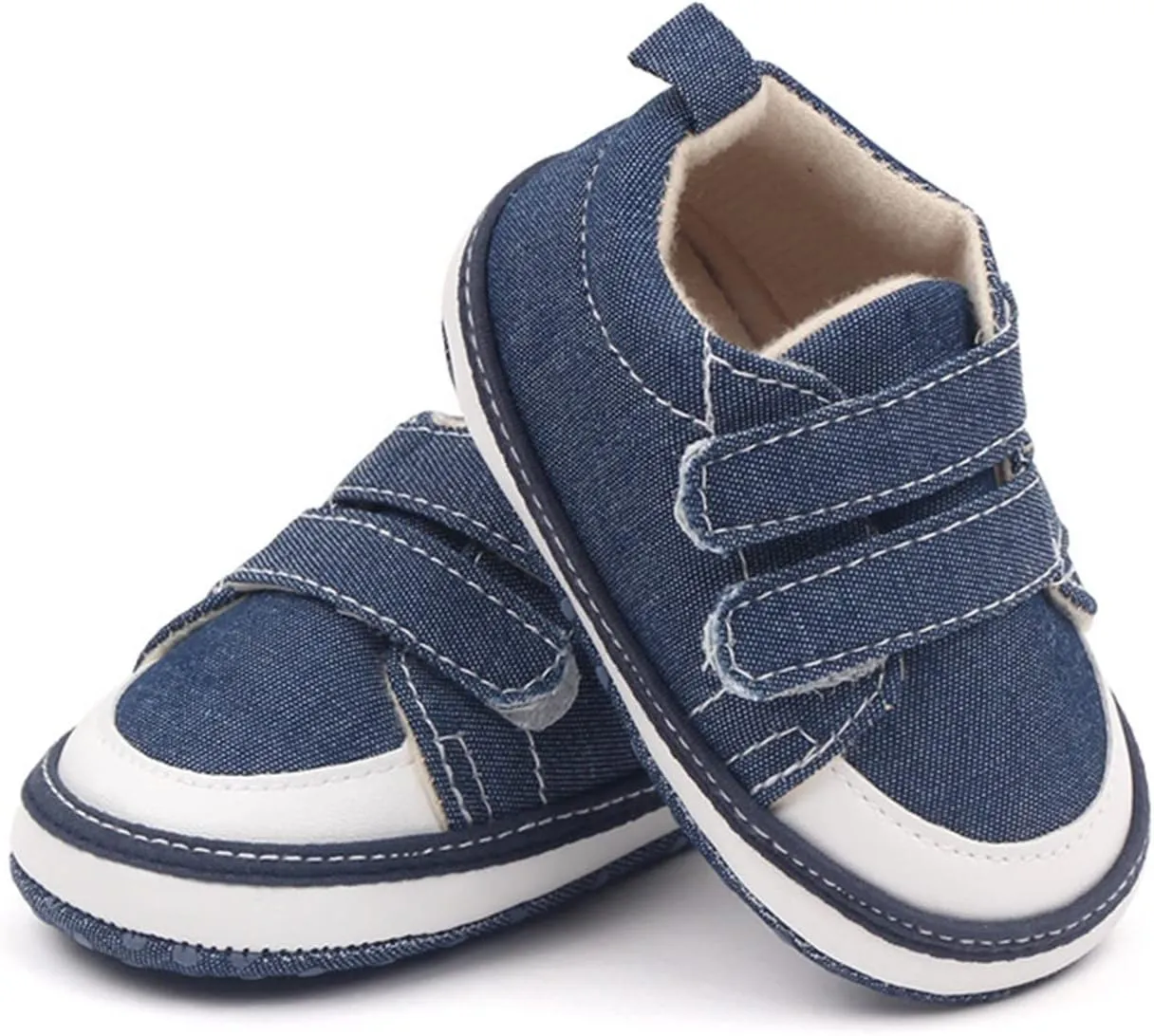 Newborn Sneakers Walking Shoes Infant Sticky Straps Bottom Soft Sole Double Baby Casual Toddler Shoes