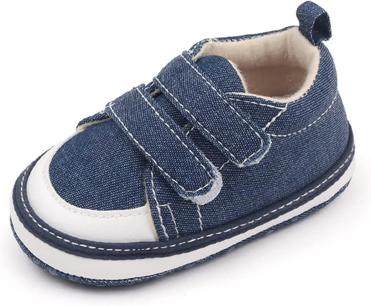 Newborn Sneakers Walking Shoes Infant Sticky Straps Bottom Soft Sole Double Baby Casual Toddler Shoes