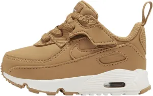 Nike Air Max 90 EasyOn Baby/Toddler Shoes (HF6359-200, Shown: Flax/Sail/Flax) Size 5