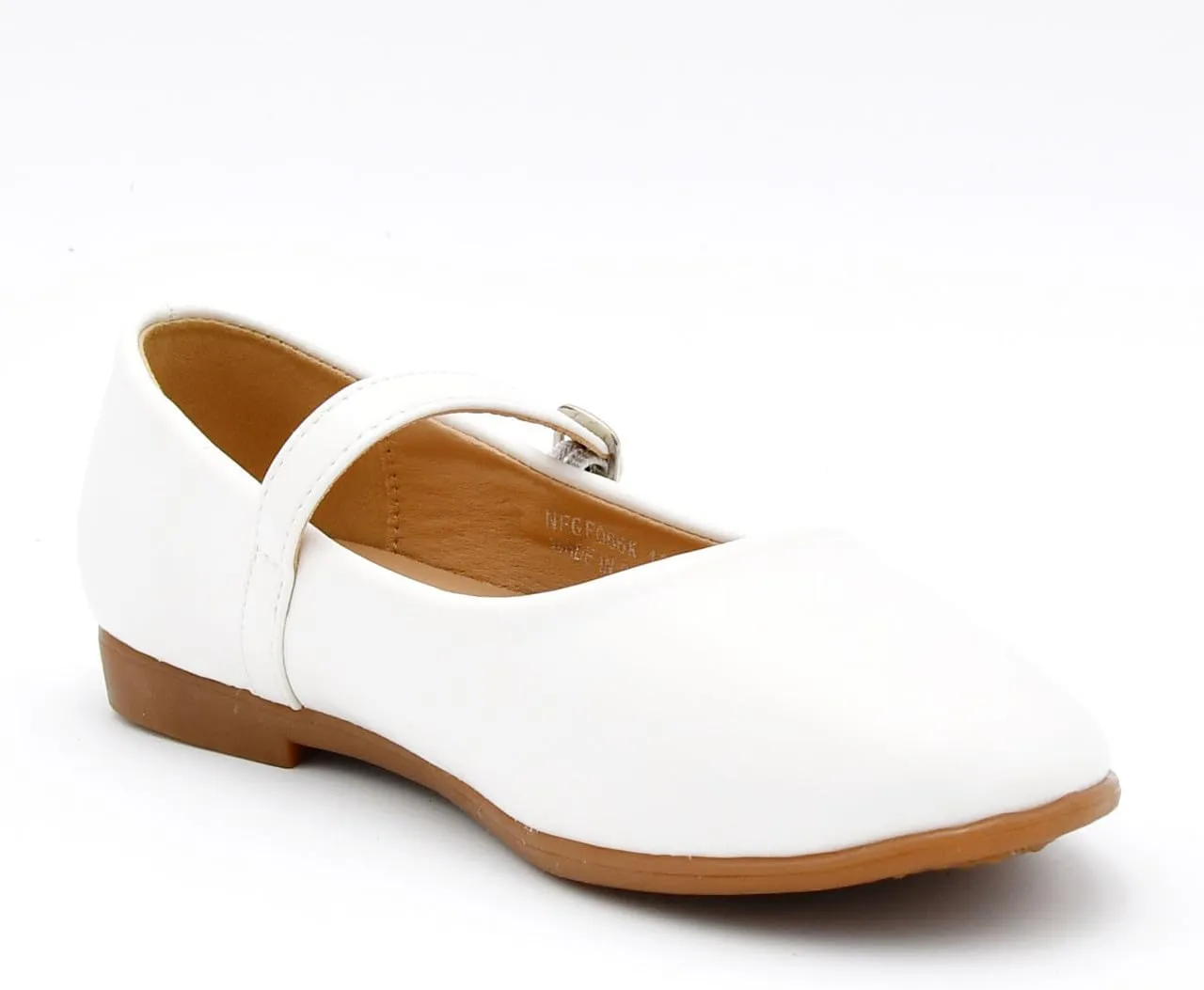 Nova Utopia Toddler Little Girls Dress Ballet Mary Jane Bow Flat Shoes