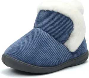 OAISNIT Baby Boys Girls Winter Boots Shoes Warm Soft Faux Fur Non-Slip Toddler Snow Boots Plush Shoes