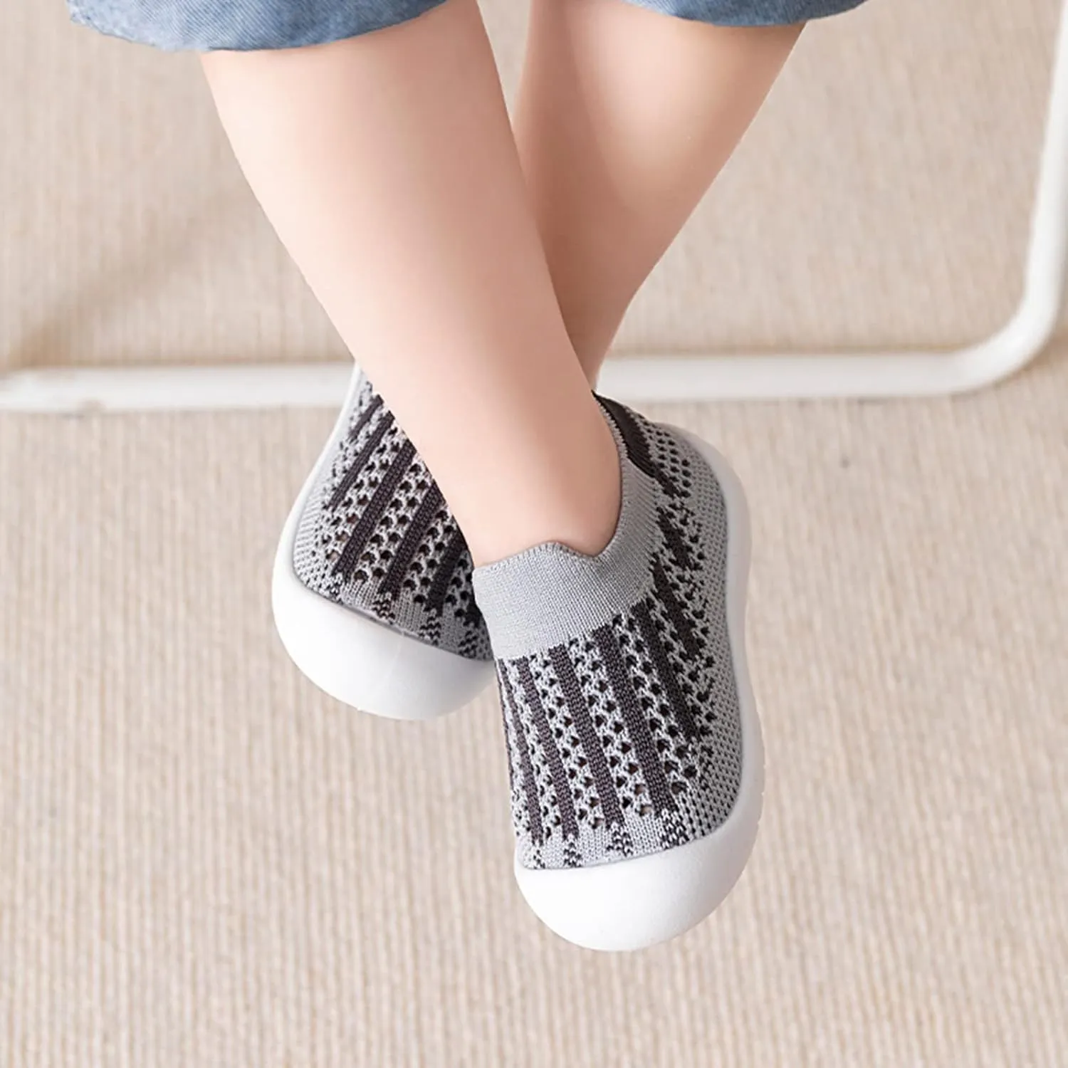 Outdoor Shoes for Toddler Infant Toddler Shoes Mesh Slip On Socks Shoes Soft Sole Non Slip Wear Out Toddler Shoes