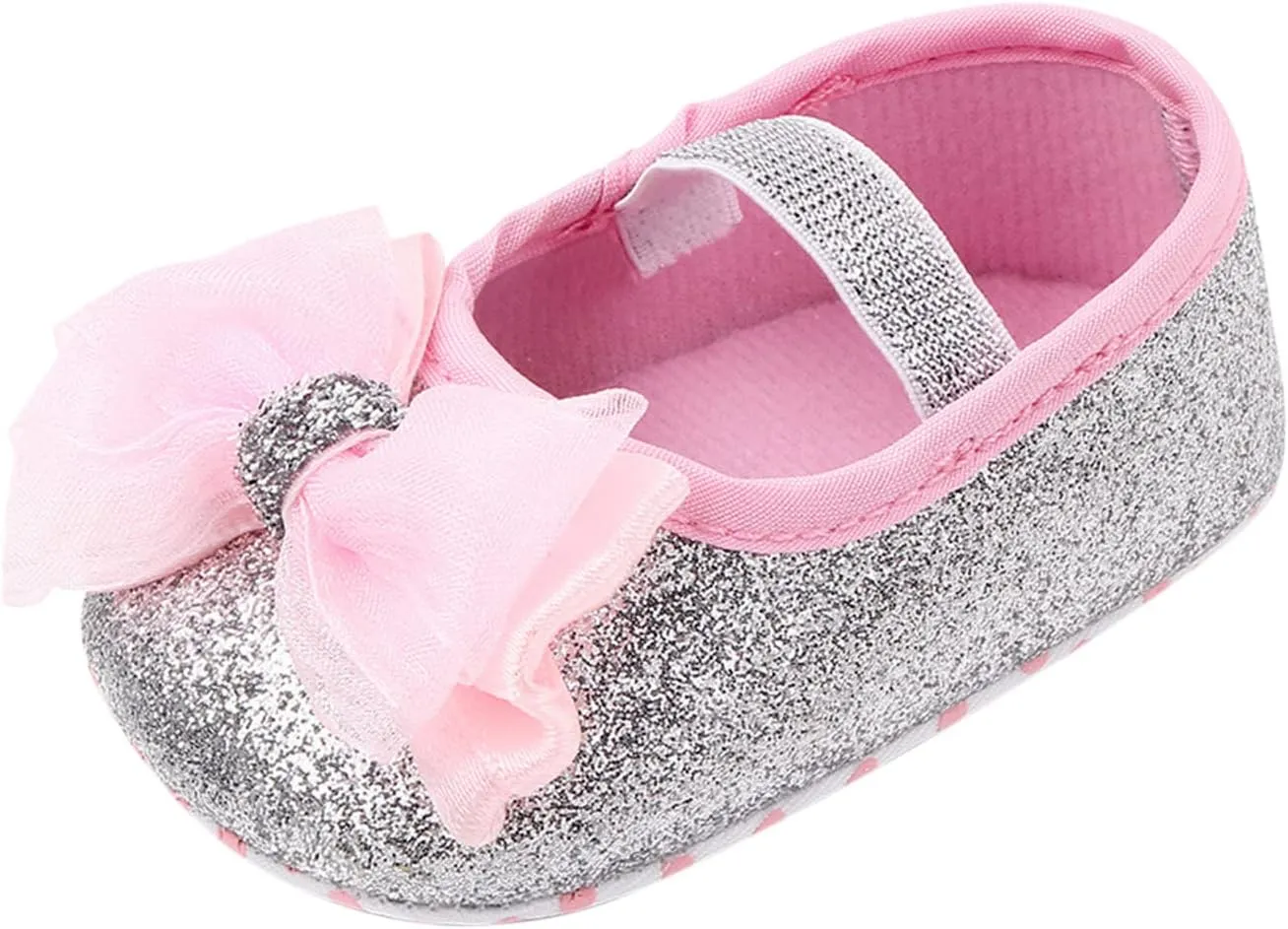 Pre Walker Shoes Toddler, Baby Girls Boys Soft Toddler Shoes Infant Toddler Walkers Shoes Princess Shoes