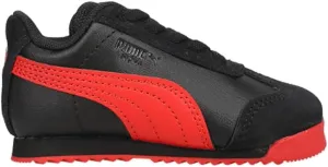 PUMA Toddler Boys Roma Art of Sport - Sneakers Shoes Casual - Black -M, 4 Toddler