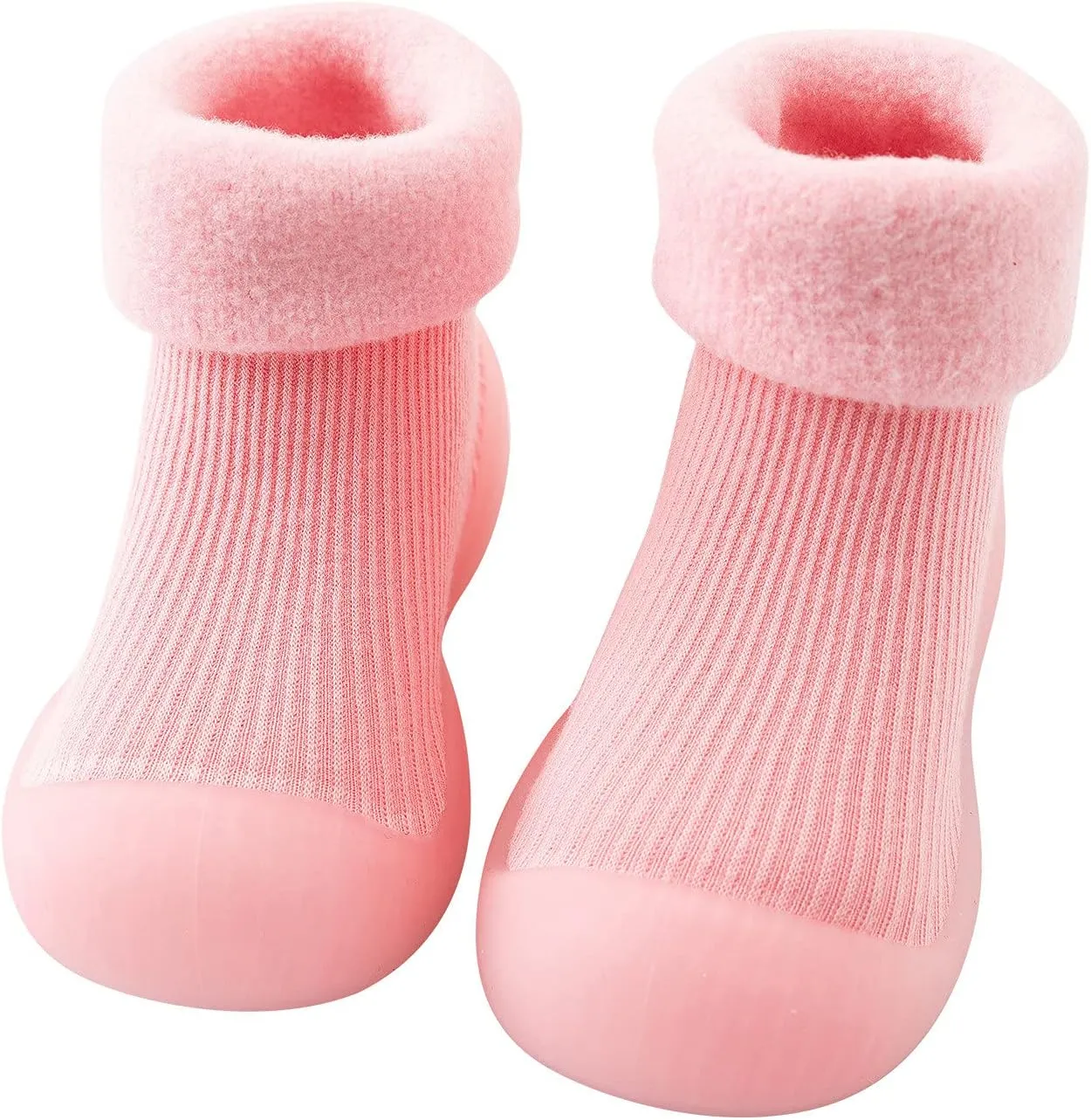 Robe And Slippers Boys Kids Toddler Baby Boys Girls Solid Warm Knit Soft Sole Rubber Summer Slippers for Toddler Boys