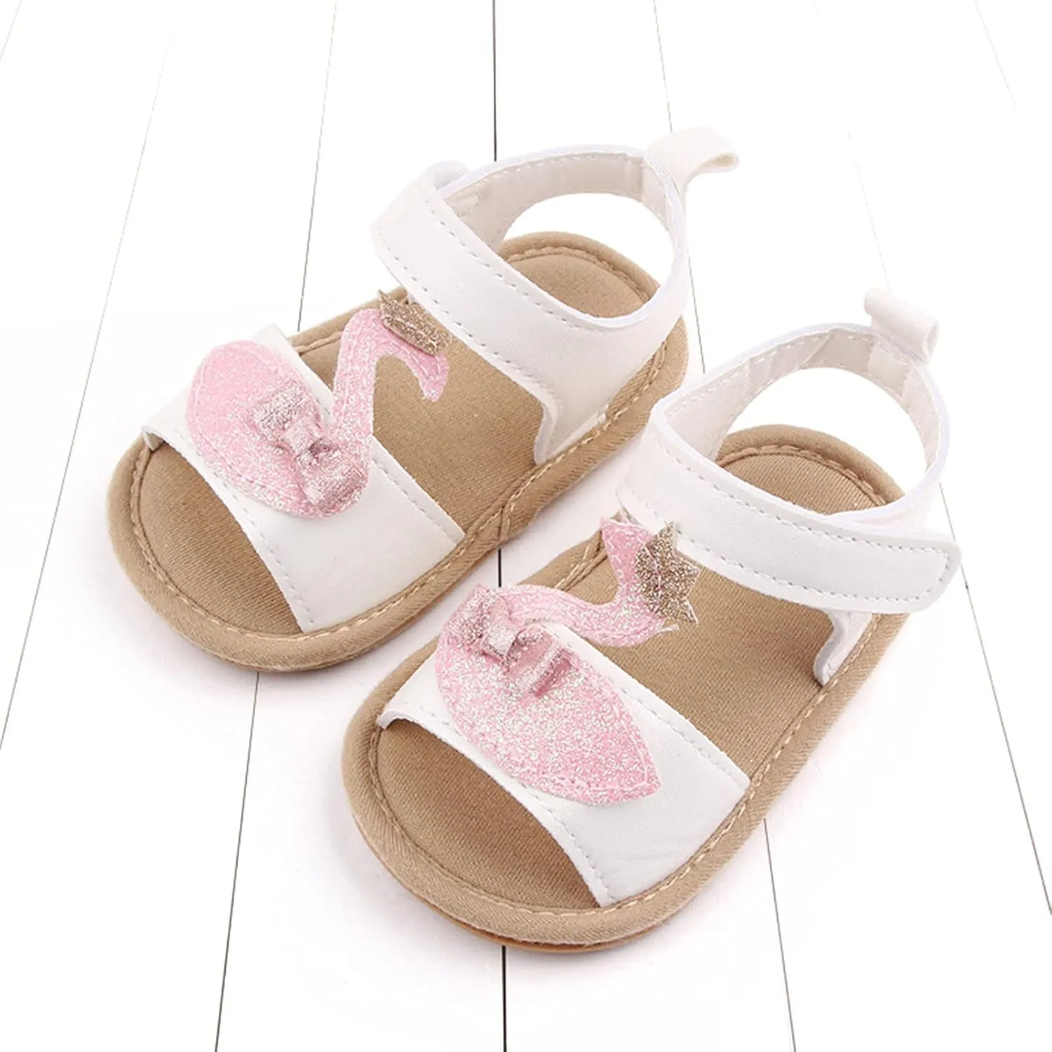 Rubber Summer Flat Baby Shoes Non-Slip Sandals Boys Sole Soft Girls Walking Baby Shoes Girls Sandals