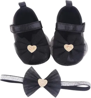 Shoes for Kids Shoes Infant Toddler Soft Baby Prewalker Headband Princess Bowknot Girls Baby Shoes Sneakers for Infant Boys