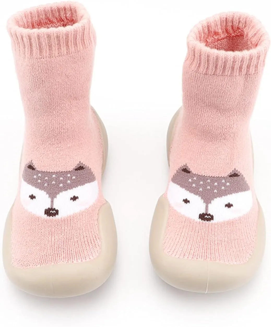 Simple Shoes Elastic Baby Indoor Shoes Walkers First Socks Cartoon Toddler Soft Infant Shoes Kids Boys Toddler