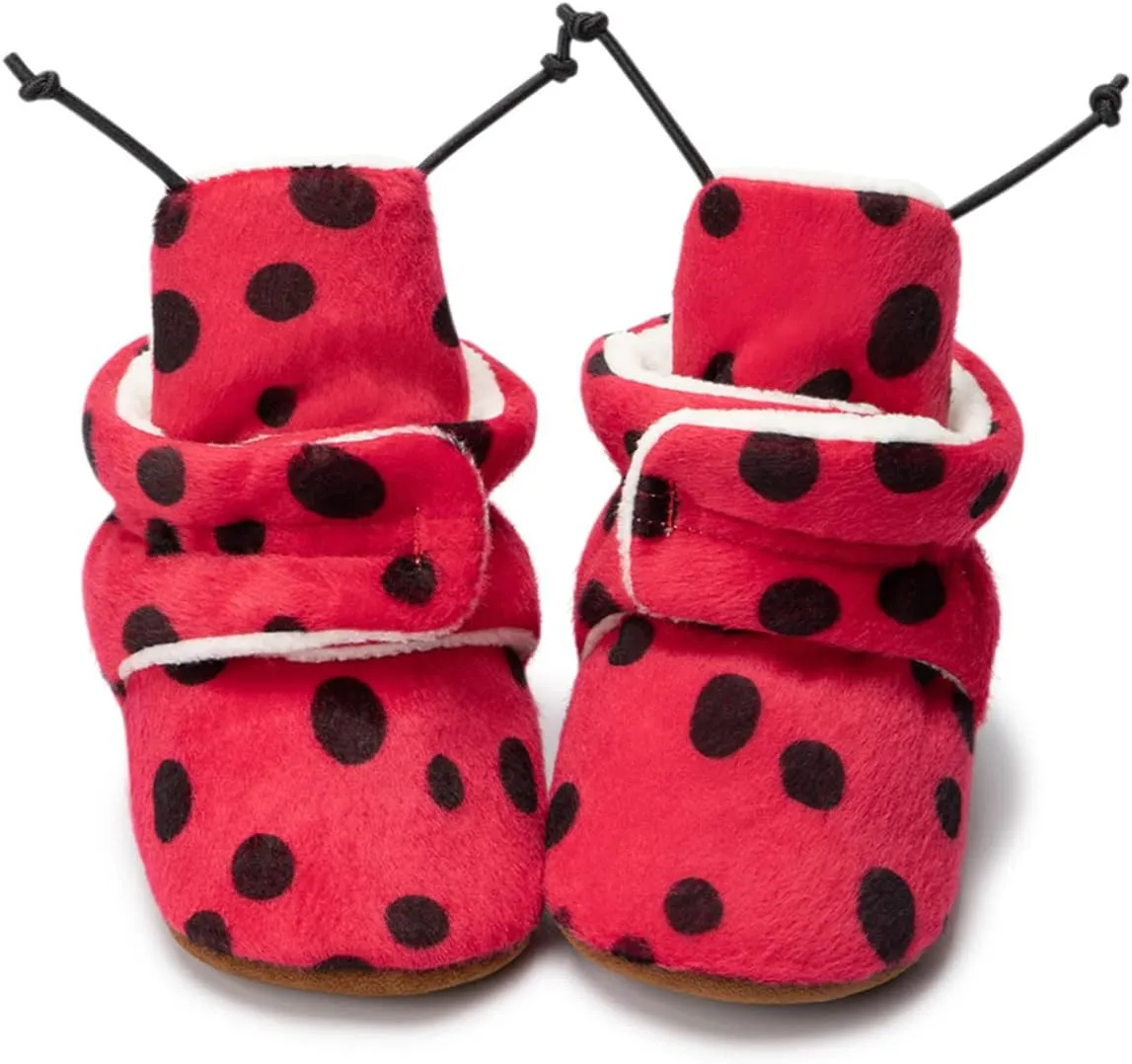 Slip on Shoes Kids Baby Girls Boys Soft Booties Snow Boots Warm Shoes Infant Toddler Warming 1 Year Old Shoes