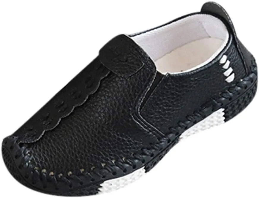 Soft Children Girls Leather Fashion Boys Shoes Kids Big Casual Baby Shoes Baby Size 3