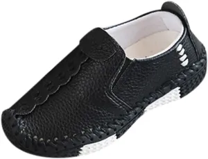 Soft Children Girls Leather Fashion Boys Shoes Kids Big Casual Baby Shoes Baby Size 3