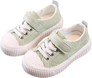 Spring and Summer New Mesh Rubber Sole Non Slip Children's Cute Casual Sports Shoes Girls Size 5
