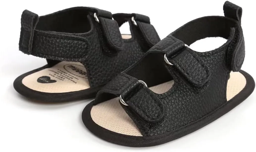 Stunner Baby Girls Boys Sandals Soft Sole Infant Shoes Summer Breathable Crib Shoes