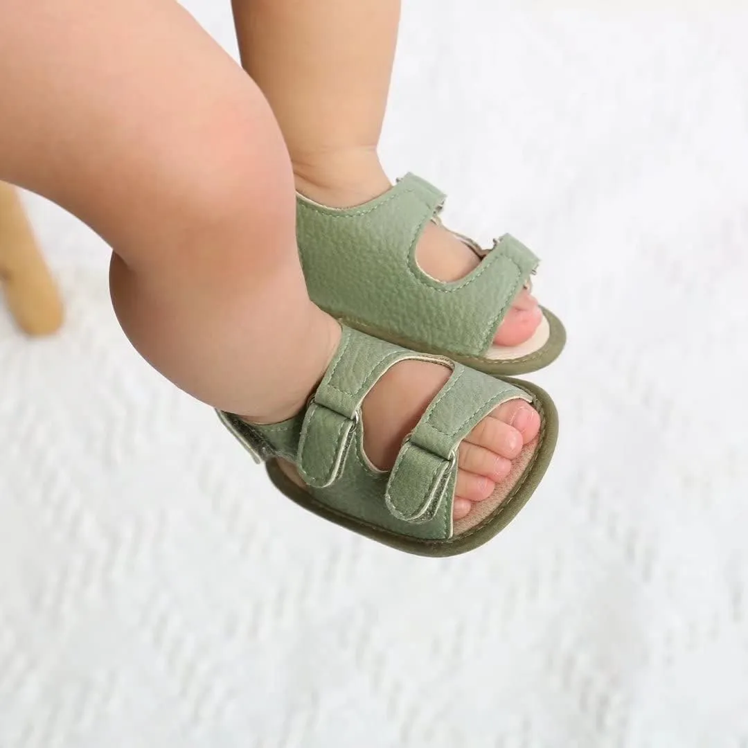 Stunner Baby Girls Boys Sandals Soft Sole Infant Shoes Summer Breathable Crib Shoes