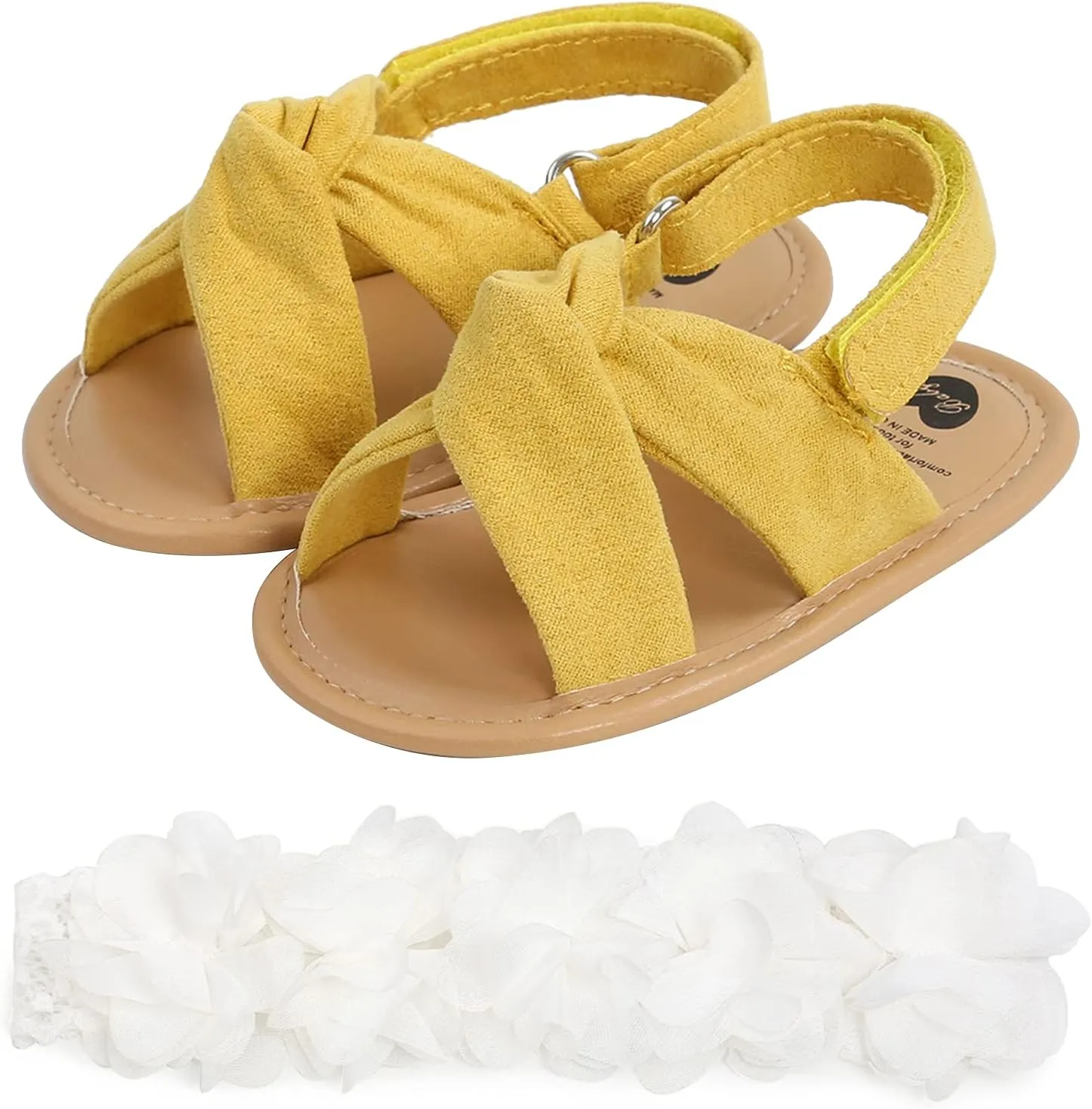 Summer Baby Girls Fashion Kid Soft Sole First First Walking Multi-color Walking Shoe Footwear Beach Toddlers Princess 0-18M
