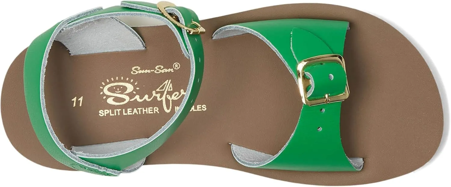 Sun-San Surfer Little Kid Leather Sandals