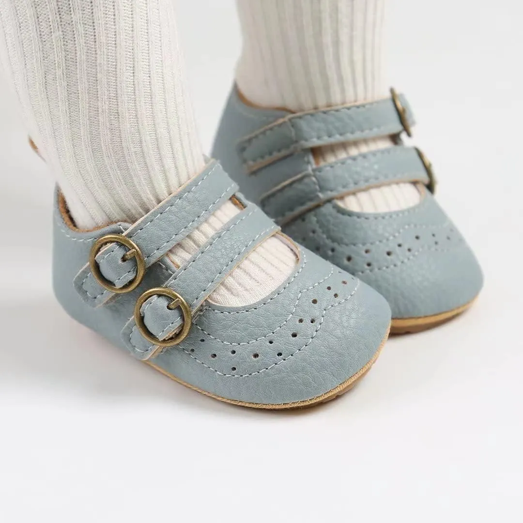 TN TANGNEST Baby Girls Mary Jane Flats Infant Princess Wedding Dress Shoes First Walkers Crib Shoes