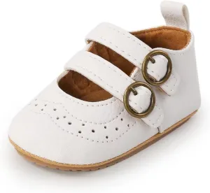 TN TANGNEST Baby Girls Mary Jane Flats Infant Princess Wedding Dress Shoes First Walkers Crib Shoes