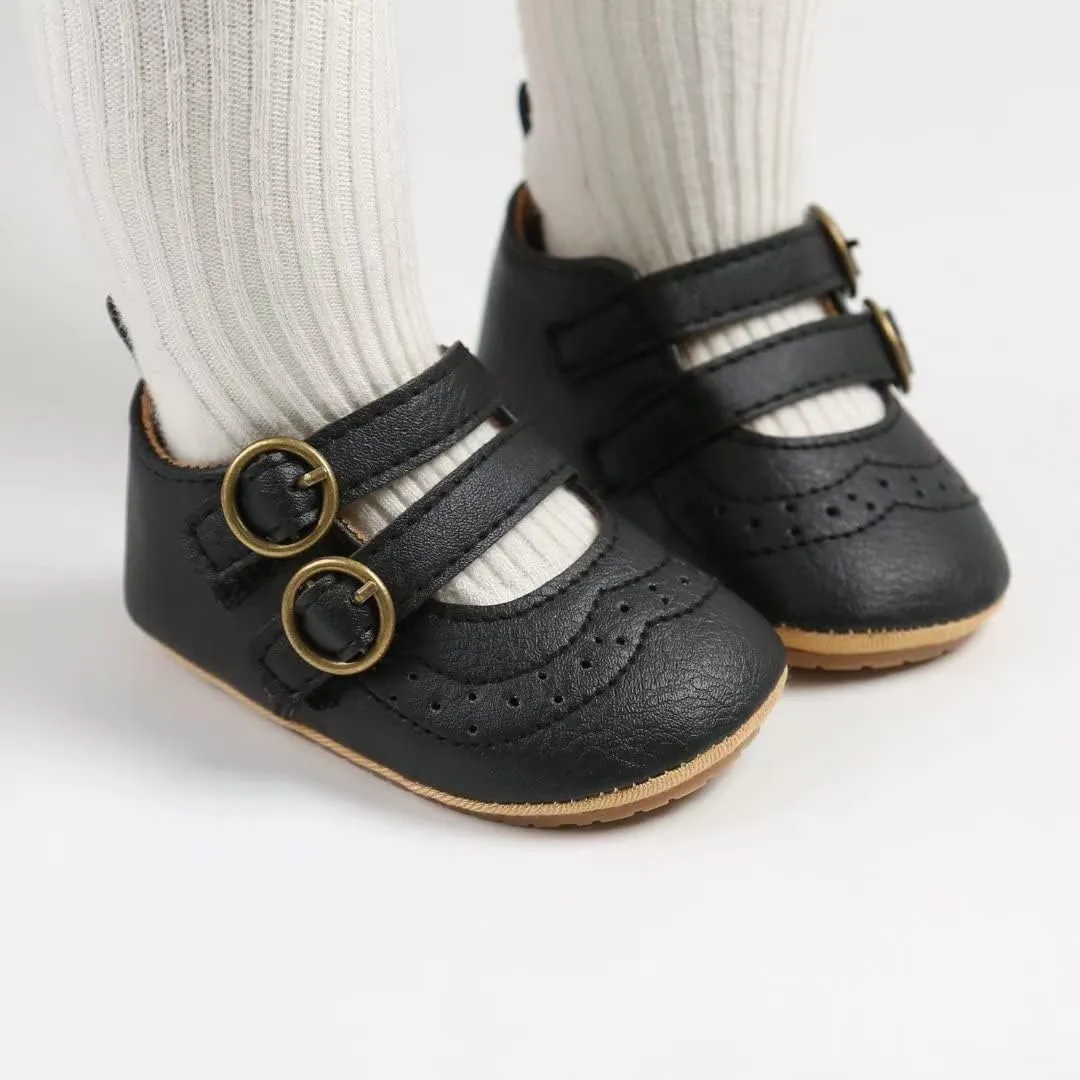 TN TANGNEST Baby Girls Mary Jane Flats Infant Princess Wedding Dress Shoes First Walkers Crib Shoes