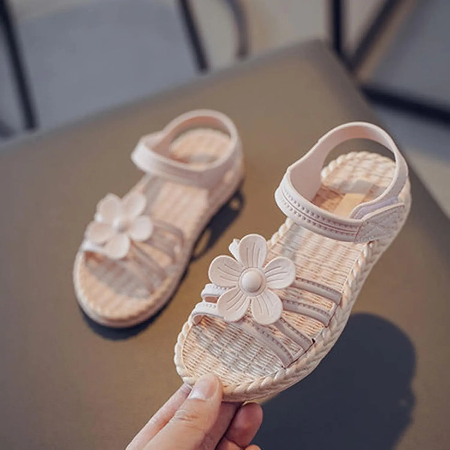 Toddler 9 Shoes Girl Toddler Kids Infant Girls Soild Flower Princress Shoes Soft Sole Shoes for Girls Size 13