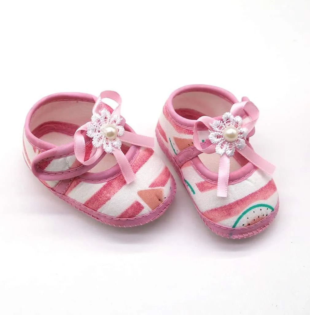 Toddler Athletic Baby Single Shoes Sandals Soft Girls Prewalker Watermelon Printing Sole Baby Baby Boy Toddler