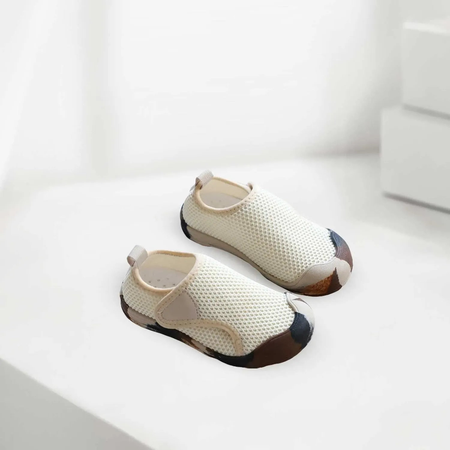 Toddler Baby Boy Girl Shoes Breathable Shoes Baotou Sneakers Mesh Baby Soft Sole Fashion Unisex Girl Tennis Shoes