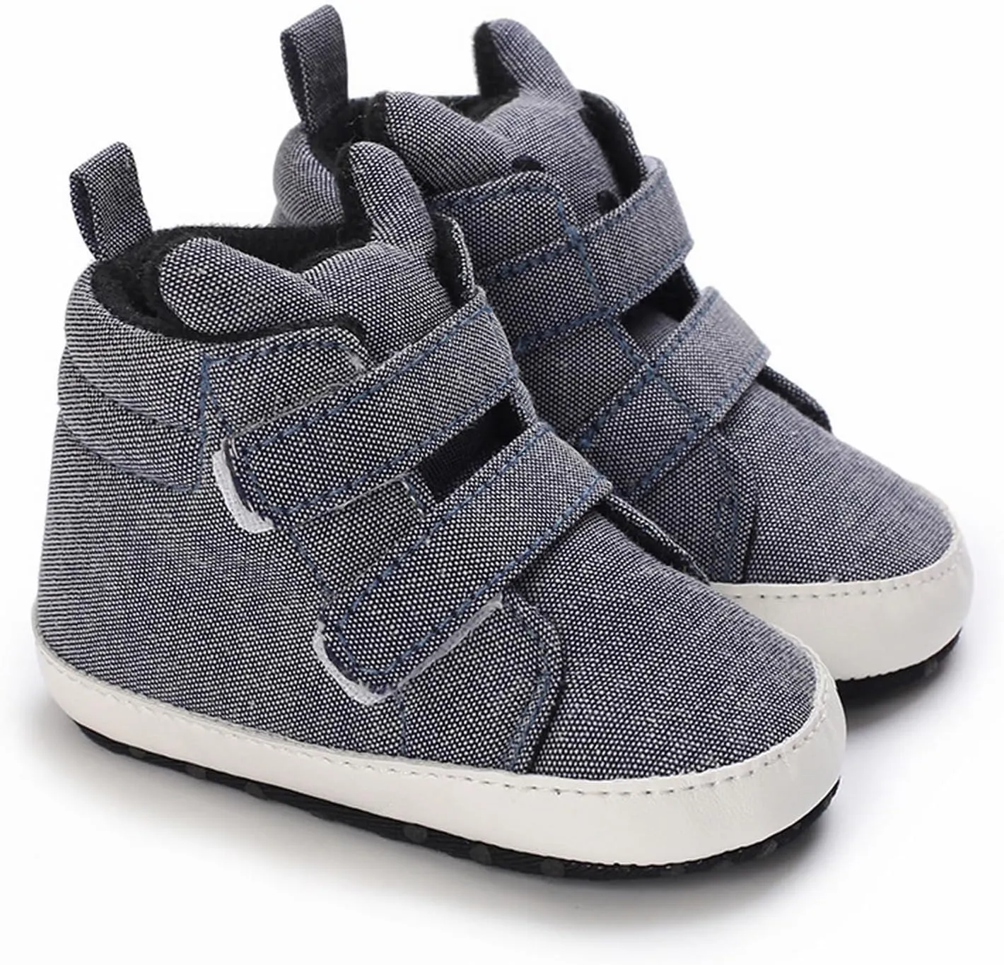 Toddler Baby Boys Girls High Tops Ankle Sneakers Soft Anti Slip Sole PU Leather Infant Newborn Kids 11 Shoes Girls