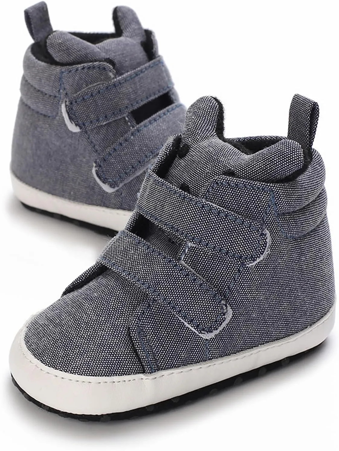 Toddler Baby Boys Girls High Tops Ankle Sneakers Soft Anti Slip Sole PU Leather Infant Newborn Kids 11 Shoes Girls
