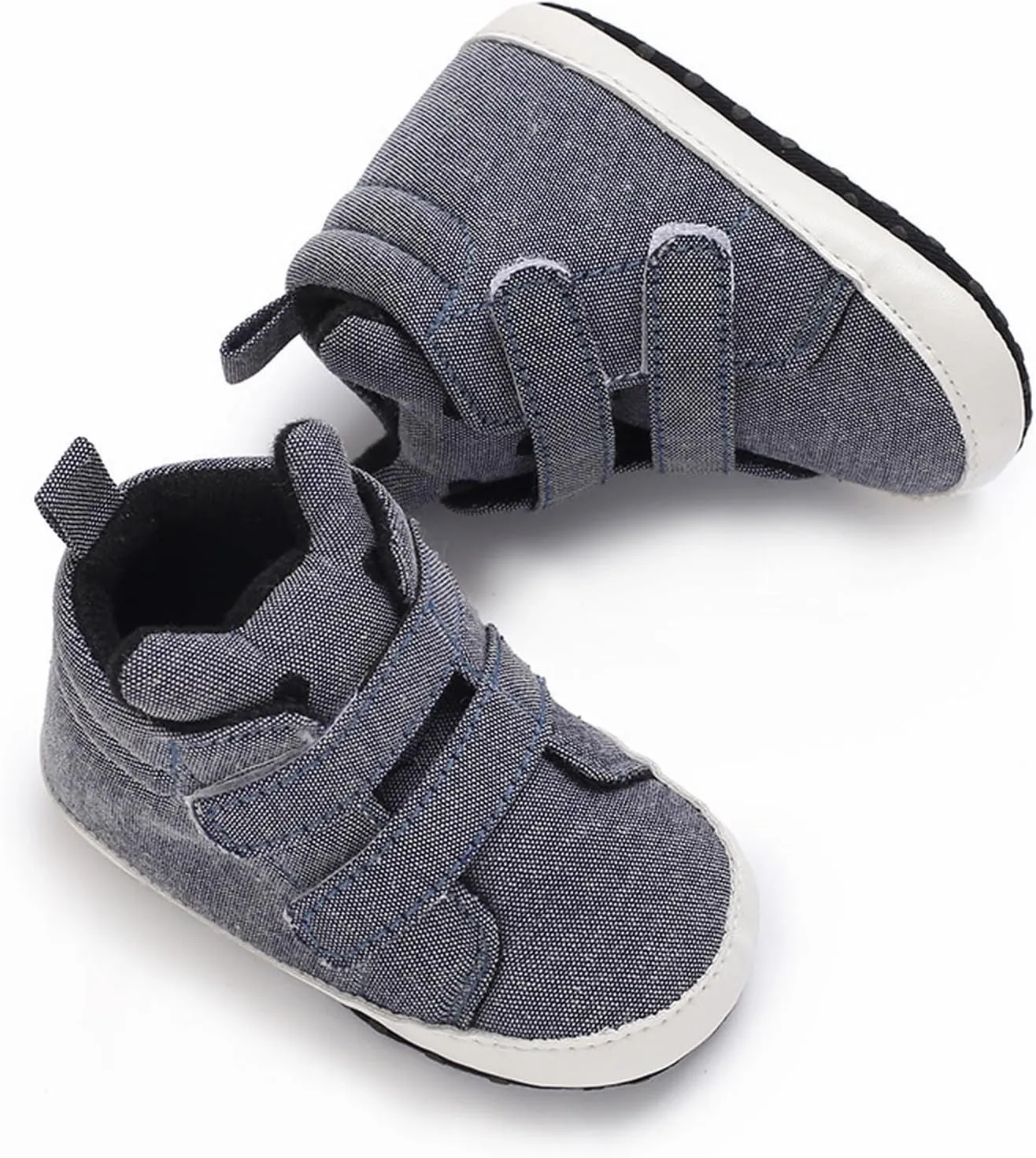 Toddler Baby Boys Girls High Tops Ankle Sneakers Soft Anti Slip Sole PU Leather Infant Newborn Kids 11 Shoes Girls
