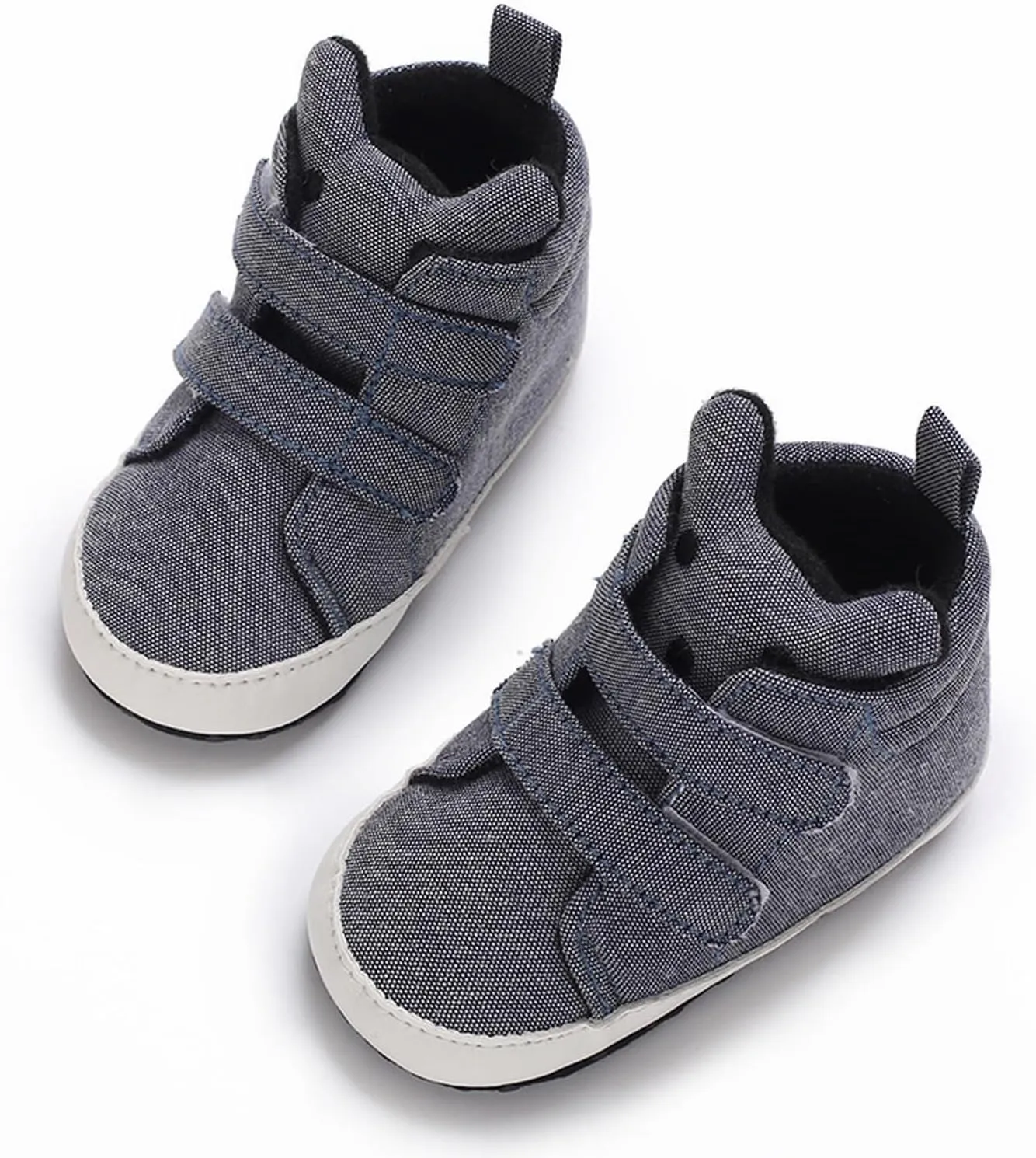 Toddler Baby Boys Girls High Tops Ankle Sneakers Soft Anti Slip Sole PU Leather Infant Newborn Kids 11 Shoes Girls