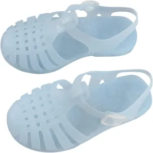 Toddler Baby Boys Girls Slip On Shoes Cute Candy Hollow Out Sandals Shoes Non-slip Soft Sole Beach Flats Sandals B-47 Sky Blue 9.5