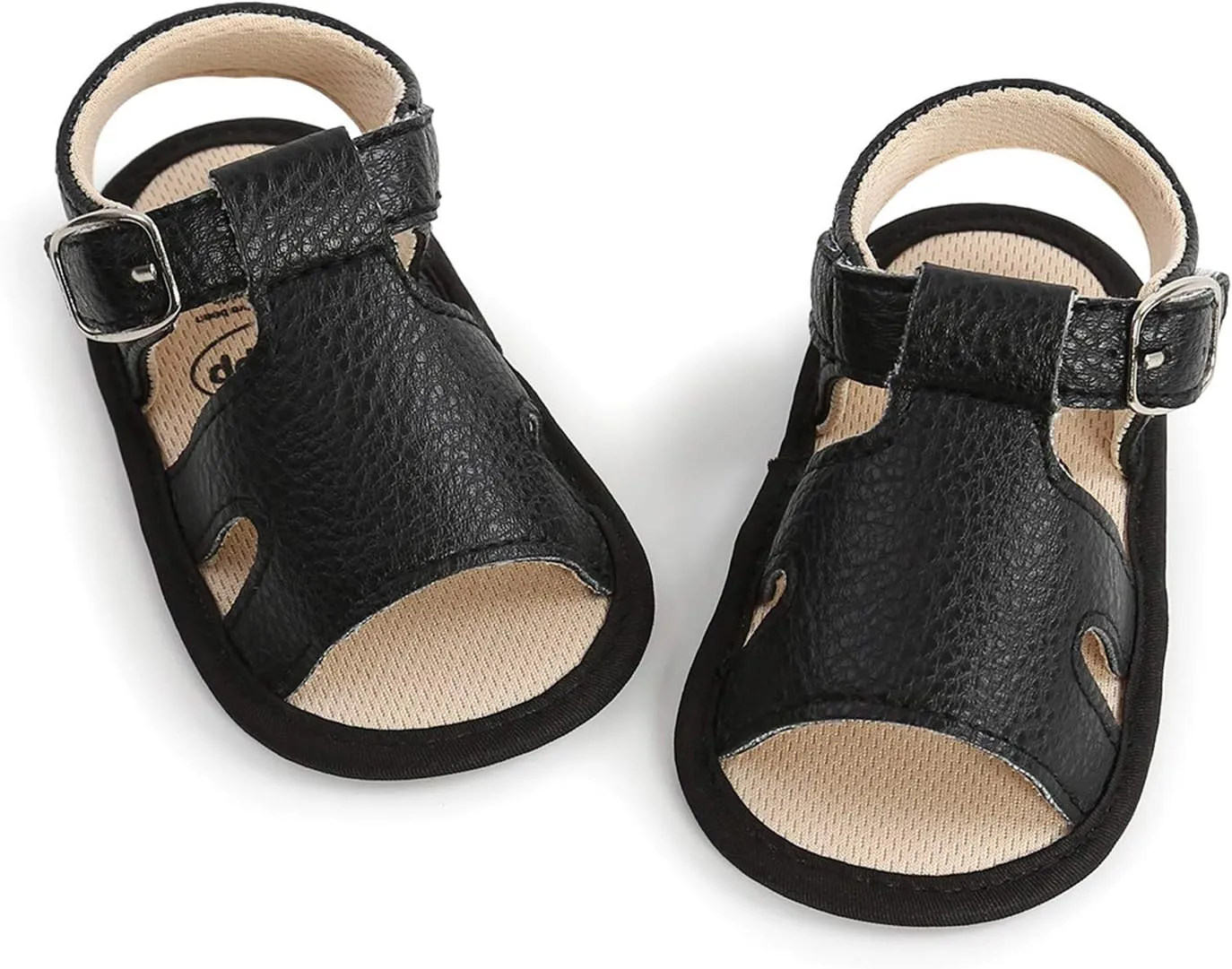 Toddler Baby Girl Boy Sandals Flats Summer Breathable Soft Anti Slip Rubber Sole Newborn Prewalker First Walking Shoes