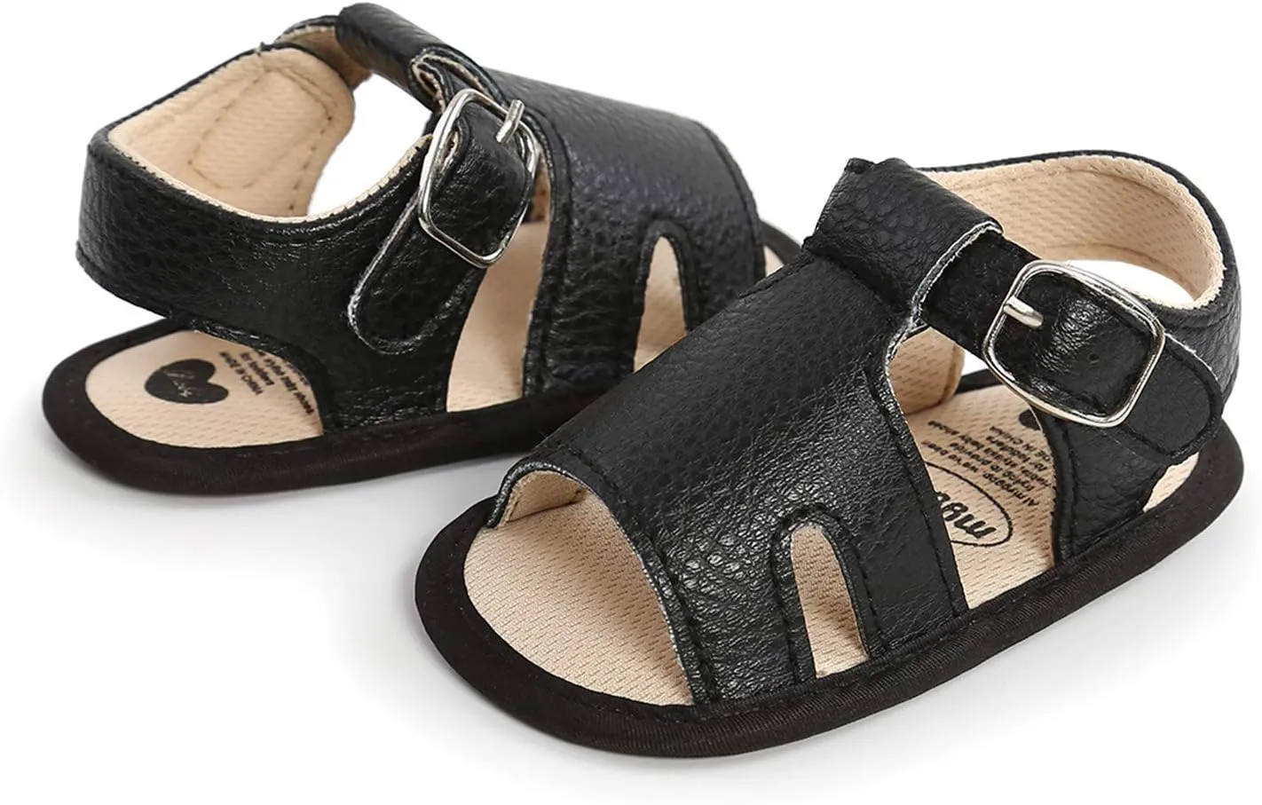 Toddler Baby Girl Boy Sandals Flats Summer Breathable Soft Anti Slip Rubber Sole Newborn Prewalker First Walking Shoes