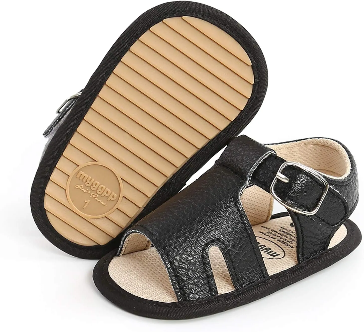 Toddler Baby Girl Boy Sandals Flats Summer Breathable Soft Anti Slip Rubber Sole Newborn Prewalker First Walking Shoes