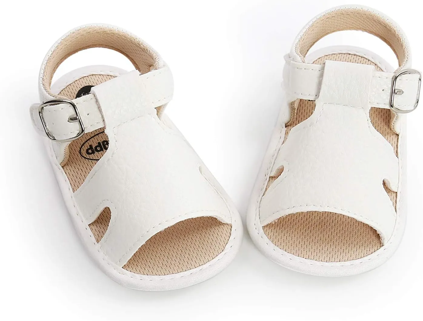 Toddler Baby Girl Boy Sandals Flats Summer Breathable Soft Anti Slip Rubber Sole Newborn Prewalker First Walking Shoes