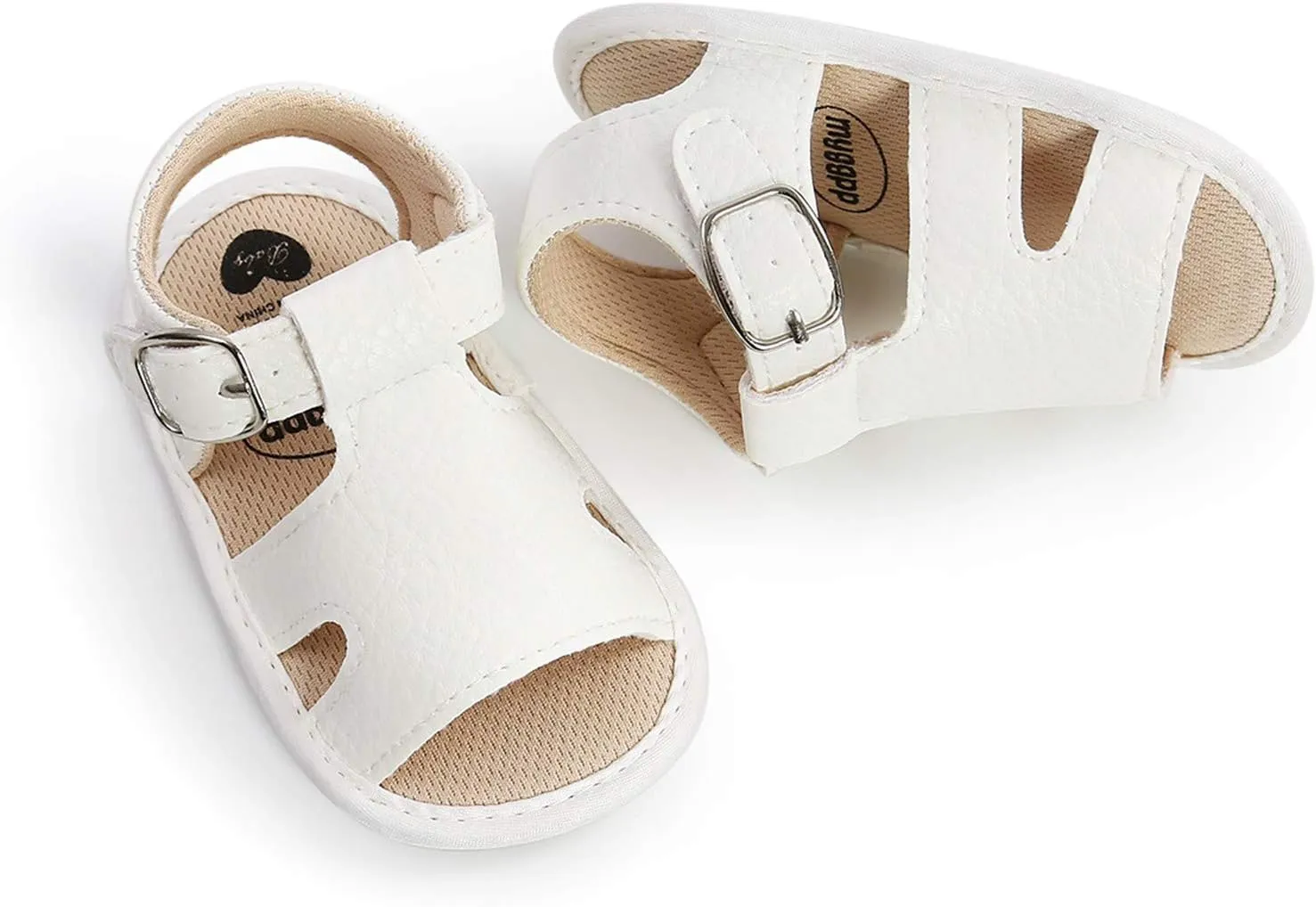 Toddler Baby Girl Boy Sandals Flats Summer Breathable Soft Anti Slip Rubber Sole Newborn Prewalker First Walking Shoes