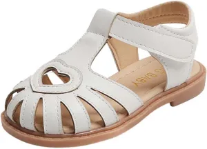 Toddler Baby Girls Sandals Slip On Falts Shoes Cute Weave Hollow Out Non-Slip Soft Sole Beach Sandal Shoe Comfort R-776 Beige 9