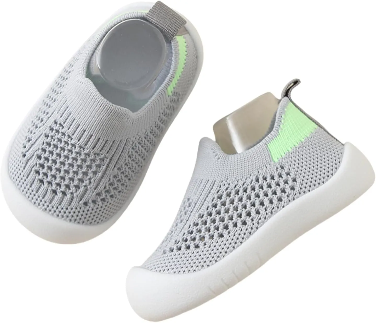 Toddler Boys Girls Shoes Baby Sock Shoes Non-Slip Breathable Sneakers Lightweight Mesh on Floor Slipper