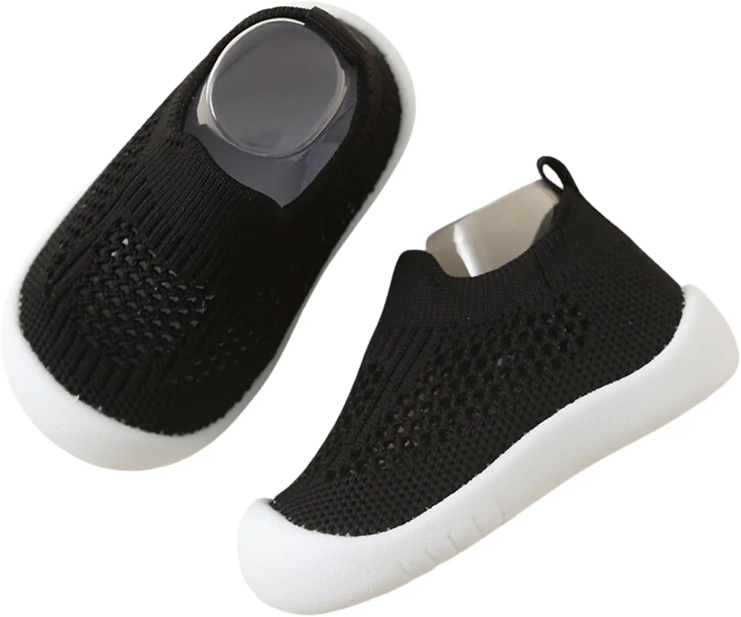 Toddler Boys Girls Shoes Baby Sock Shoes Non-Slip Breathable Sneakers Lightweight Mesh on Floor Slipper