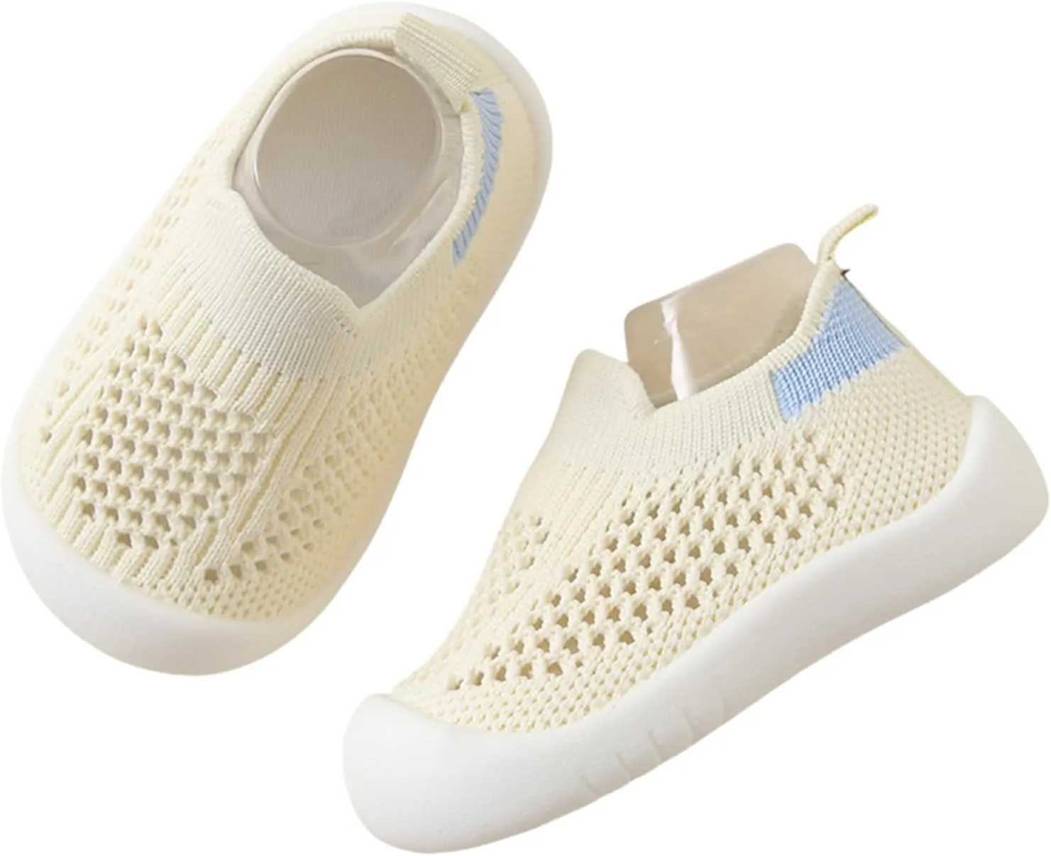 Toddler Boys Girls Shoes Baby Sock Shoes Non-Slip Breathable Sneakers Lightweight Mesh on Floor Slipper