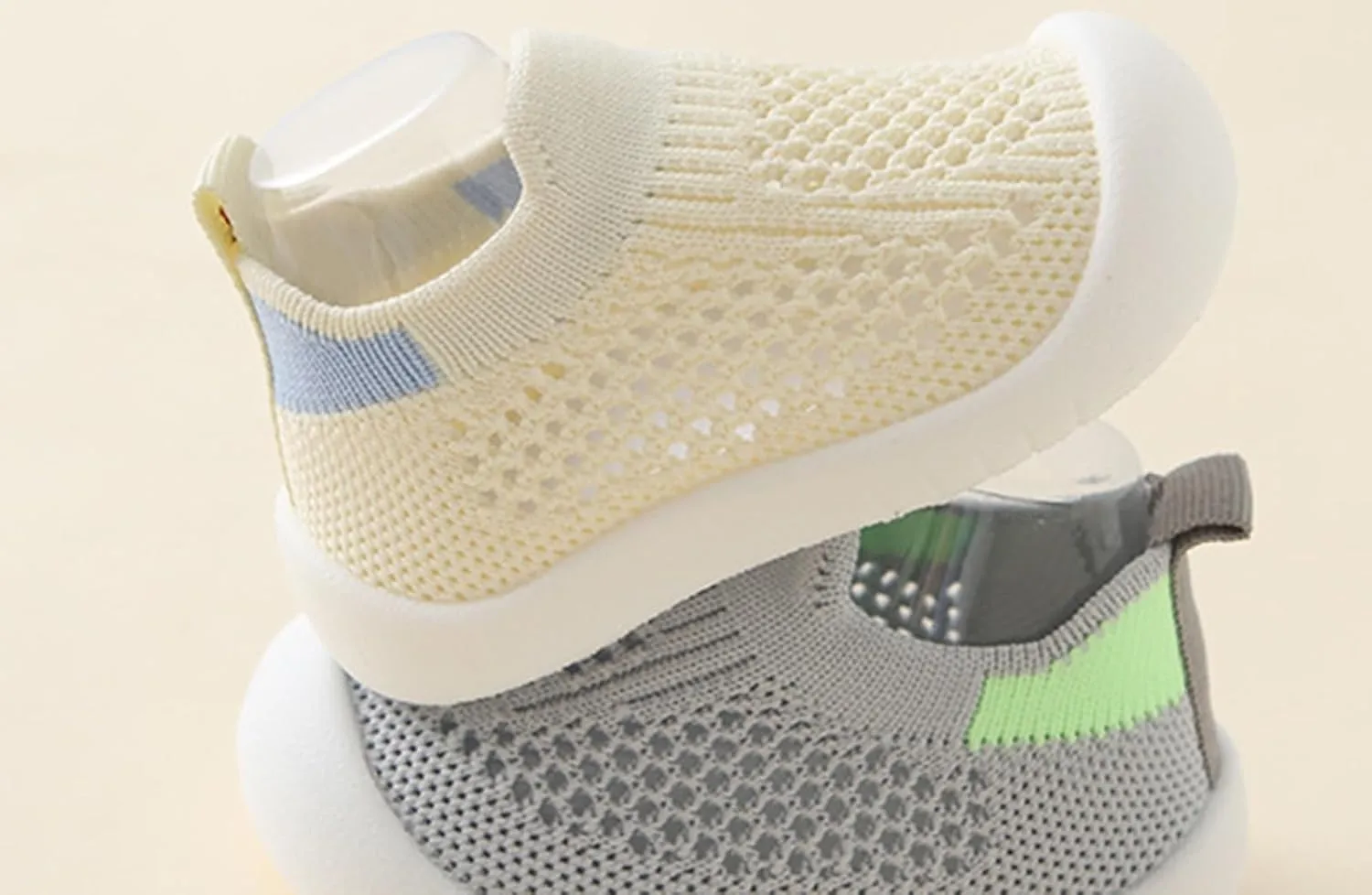 Toddler Boys Girls Shoes Baby Sock Shoes Non-Slip Breathable Sneakers Lightweight Mesh on Floor Slipper