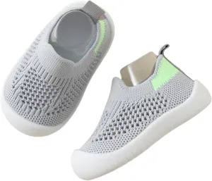 Toddler Boys Girls Shoes Baby Sock Shoes Non-Slip Breathable Sneakers Lightweight Mesh on Floor Slipper