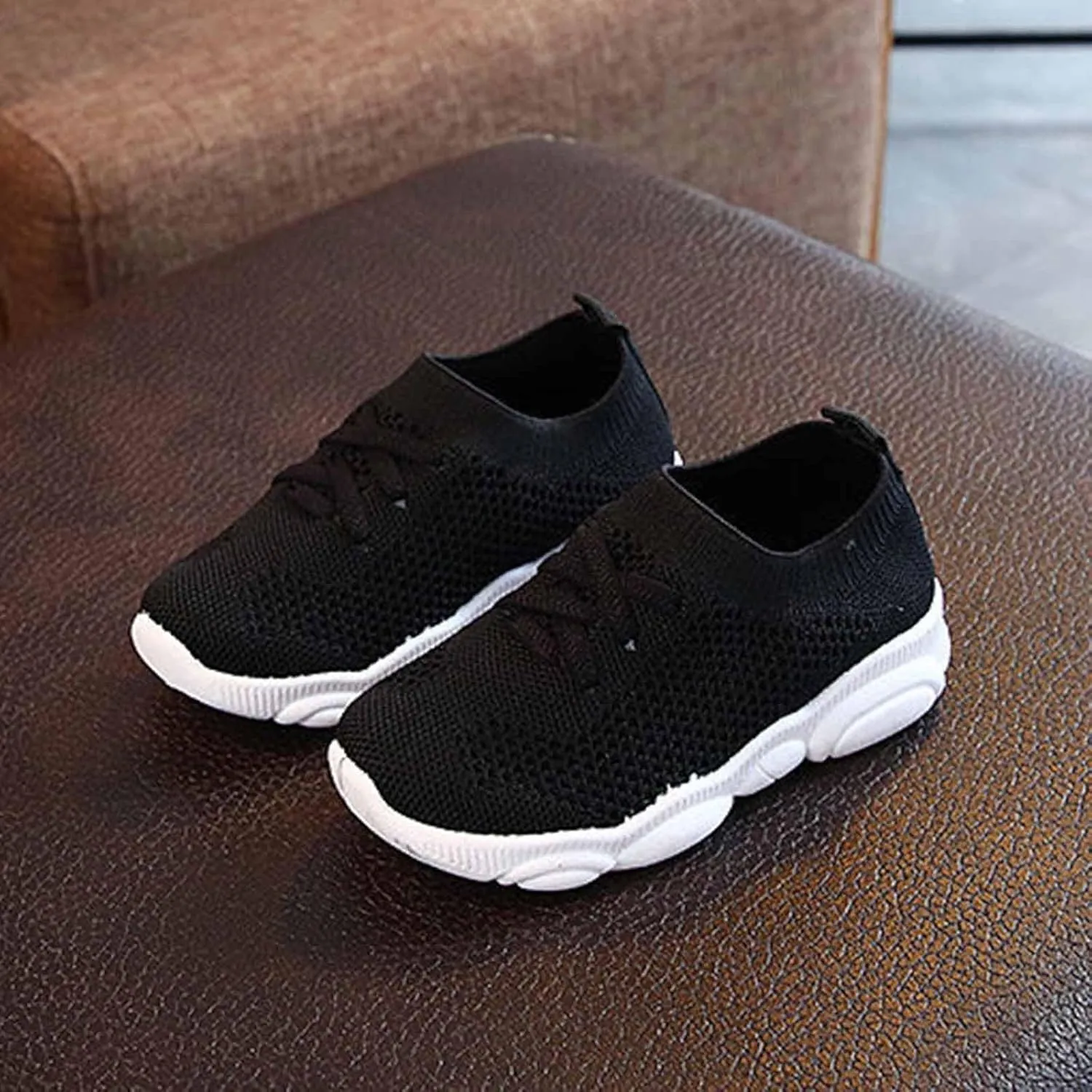 Toddler Boys Girls Wide Barefoot Shoes Little Kids Minimalist Sneakers Casual Breathable Walking Tennis Shoes Indoor Outdoor