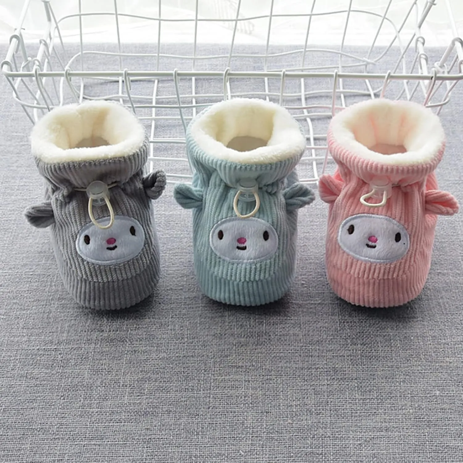 Toddler Boys Winter Boots Children Floor Boots Toddler Shoes Cotton Shoes Plus Velvet Thick Warm Soft Soles Cute Shoes Booties Baby Girl