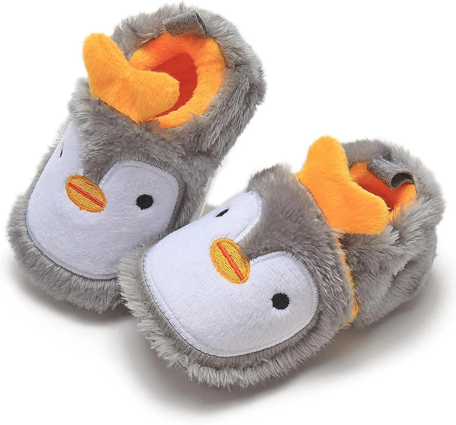 Toddler Cute Slippers Baby Warm Winter Cute Cartoon Animal Shape Shoes 0 to 18 Months Children Soft Sole Slippers