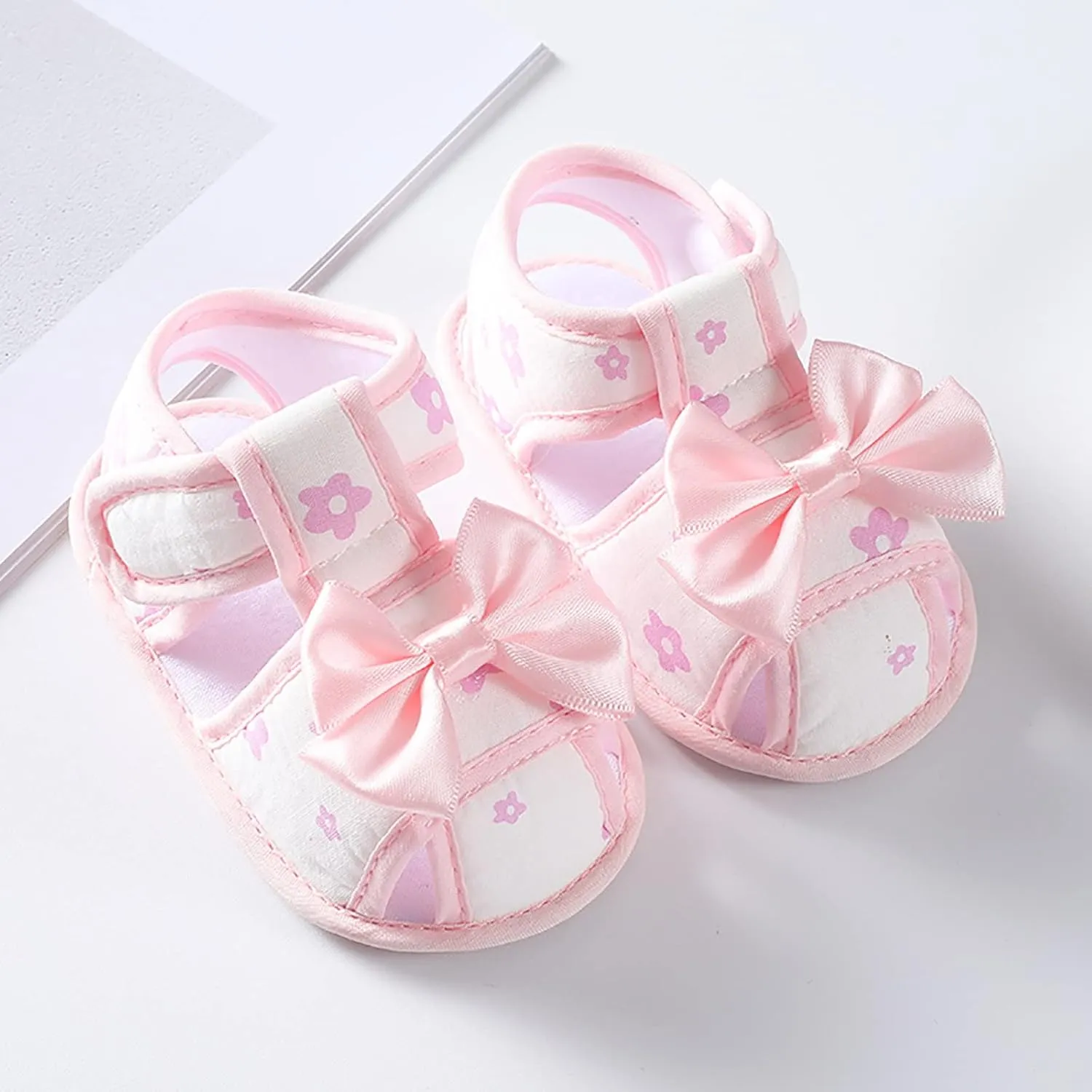 Toddler Girl Wide Shoes Baby Girls Soft Toddler Shoes Infant Toddler Walkers Shoes Bow Princess Shoes Toddler Shoe 6