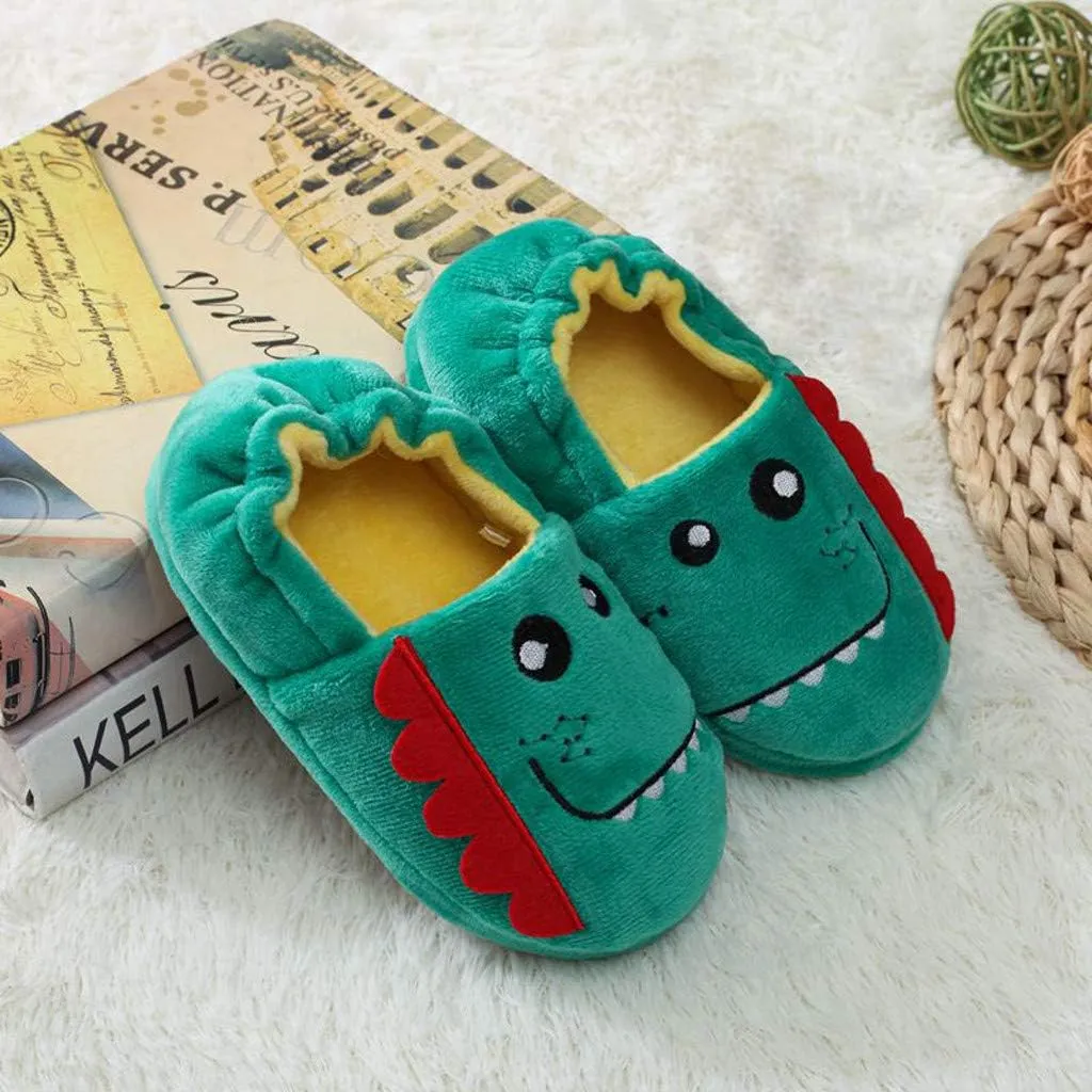 Toddler Girls Boys Shoes Infant Kids Slippers Baby Cartoon Soft-Soled Warm Baby Shoes Girls' Sneakers