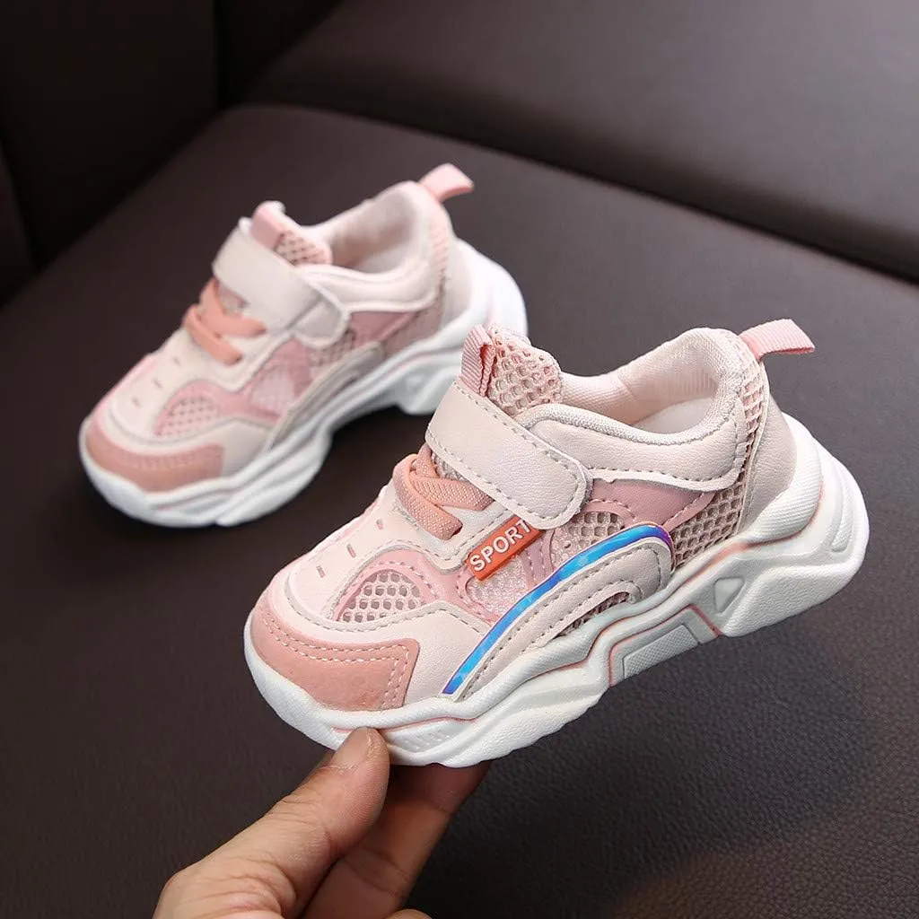 Toddler Infant Kids Baby Girls Boys Shoes Mesh Sports Casual Fashion Walking Shoes for Baby