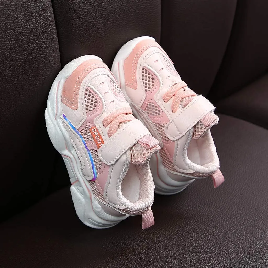 Toddler Infant Kids Baby Girls Boys Shoes Mesh Sports Casual Fashion Walking Shoes for Baby
